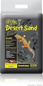 Exo Terra Arena del Desierto, Color Negro - 4,5 kg