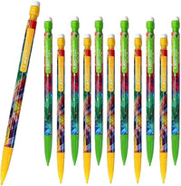 40 lápices mecánicos BIC Matic #2 con borrador, HB, mina de 0,9 mm, barril amarillo (empaquetado OEM, embalaje no minorista)