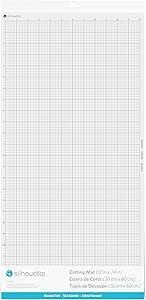 Silhouette CUT-MAT-24 Alfombrilla de Corte Cameo, 30 cm x 60 cm