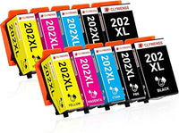 Clywenss Cartuchos de tinta 202XL compatibles con Epson 202 XL Multipack para Expression Premium XP-6000 XP-6100 XP-6105 XP-6005 XP6000 XP6100 XP6105 XP6005 XP6001 XP-6001 XP-6001