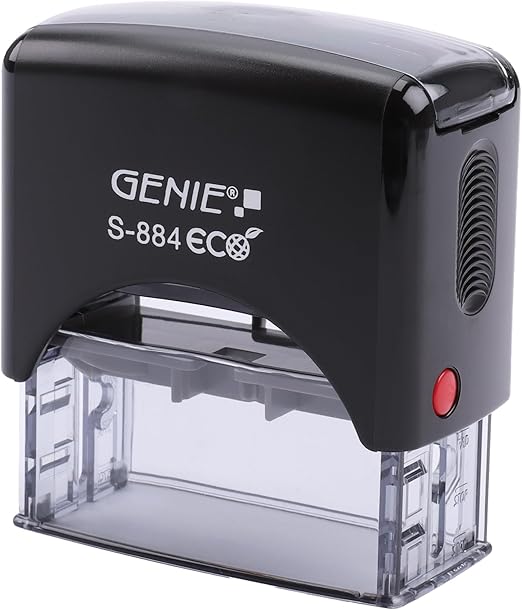 GENIE S-884 Eco Stamp Set, con sello automático, 11378