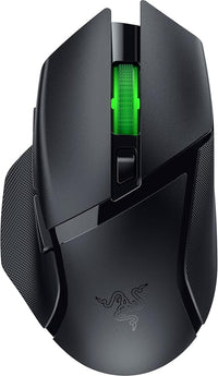 Razer Basilisk V3 X HyperSpeed - Mouse da gioco Wireless personalizzabile (Forma ergonomica con 9 controlli personalizzabili, HyperSpeed Wireless, Bluetooth, Sensore Ottico avanzato 5G 18K) Nero