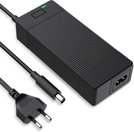 ZIMAOER 42V 2A Cargador Patinete Eléctrico, 36V Cargador Patinete Xiaomi Compatible con Xiaomi M365, Pro, Pro2, Mi 3, 1S, Ninebot E/F/G, AC 84W, Conector DC 8mm