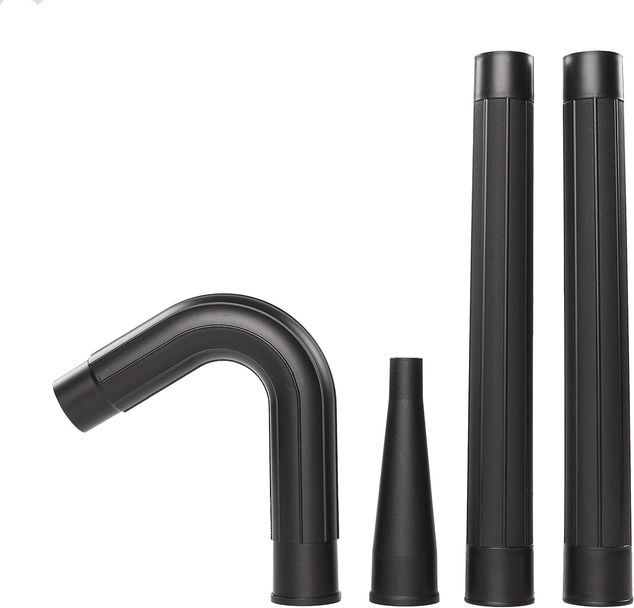 Craftsman CMXZVBE38640 Kit de Limpieza de canalones de aspiradora húmeda/Seca de 2-1/2 Pulgadas, 4 Piezas, Negro
