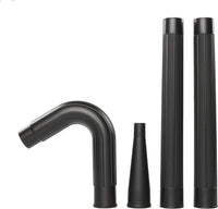 Craftsman CMXZVBE38640 Kit de Limpieza de canalones de aspiradora húmeda/Seca de 2-1/2 Pulgadas, 4 Piezas, Negro
