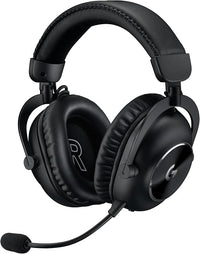 Logitech G Pro X 2 Lightspeed Auriculares audio bluetooth, micro-Auriculares détachable, Altavoz graphène 50 mm, DTS:X 2.0—7.1 Surround, Bluetooth/USB/3,5 mm Aux, PC, PS5, PS4, Nintendo Switch - Negro