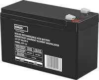 EMOS - Batería de plomo sin mantenimiento - 12 V, 9 Ah - Batería AGM - Conector Faston de 6,3 mm - Para dispositivos SAI - 151 x 65 x 94 mm