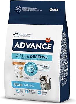 Advance Cat Kitten, Pienso para Gatitos Kitten con Pollo, 10kg