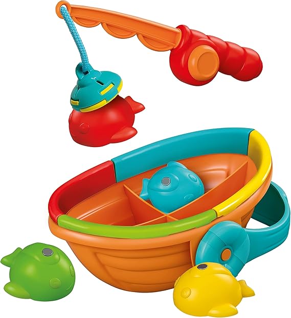 Baby Clementoni - 17688 - PlayForFuture - Think and Play - Pêche par Couleur - Jeu de Pêche à la Ligne pour Bébés et Jeunes Enfants de 12 à 36 Mois -