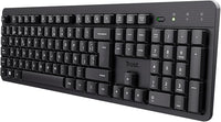 Trust ODY II Teclado Inalámbrico Silencioso QWERTY Español, Negro