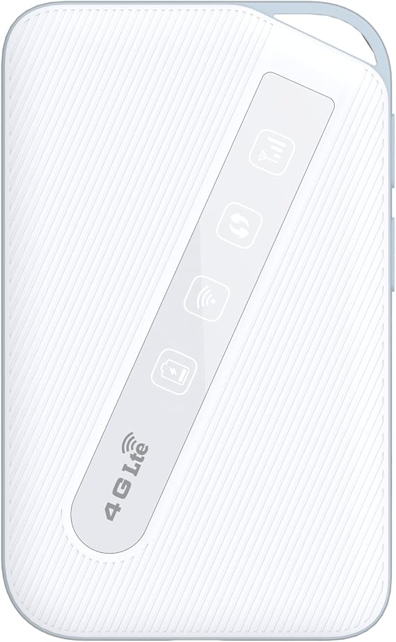D-Link DWR-932W Router Wi-Fi 6 AX300 4G LTE Móvil – Hotspot Portátil de Viaje con Ranura SIM, Batería de 3000 mAh, hasta 16 Horas de Uso, Descarga hasta 150 Mbps, Libre para Todas Las Redes