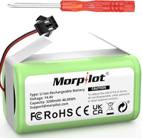 3200mAh Li-Ion Batería de Repuesto Compatible con Conga Excellence 990 950 1090 1790 1990, DEEBOT N79S N79 DN622, Eufy RoboVac 11 11S 30 30C 12 35C, IKOHS NETBOT S14 S15
