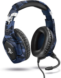 GXTrust Forze-B Gaming Headset Offiziell Lizenziert para PlayStation, Blau