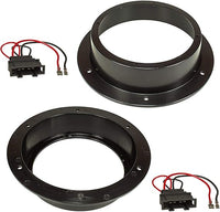 Sound way - Soportes adaptadores Anillos de Altavoz 165 mm Compatible con Skoda Seat Volkswagen Audi