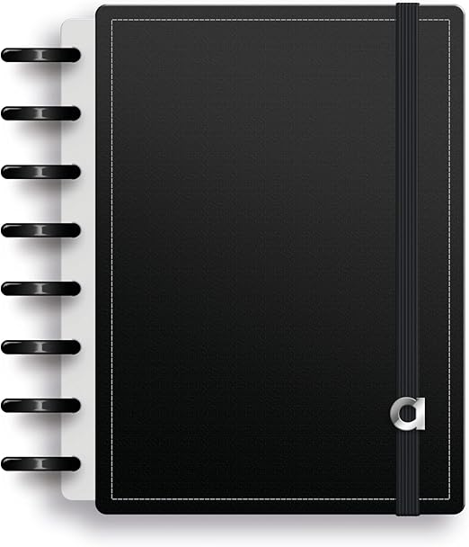 Ambar Cuaderno EcoSmart A5 PU 100Hojas 100G ClassroomMates Negro