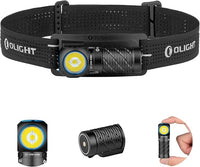 OLIGHT Perun 3 Mini Linterna Frontal USB Recargable 1250 Lumens 10 Días Máx