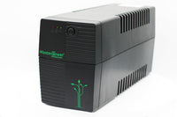 Master Power, Sistema de Alimentación Ininterrumpida SAI, UPS 650 VA, Tensión Constante de Salida 360W, 2 Enchufes Schuko