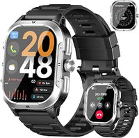 Reloj inteligente para mujeres y hombres, reloj inteligente con rastreador de actividad física (función GPS), función de llamada, reloj inteligente con más de 100 modos deportivos, podómetro, monitor