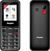 Energizer Telefono movil e4-2g - 1.77pulgadas - Boton sos - DS Black - Negro