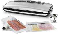 FoodSaver FFS015X-01 Envasadoras al vacío con cánula, Acabado tipo inox