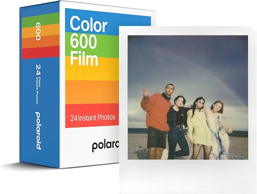 POLAROID 600 Film Couleur Triple Pack (24 Photos), Multicolores (Película de Color), Paquete Triple (24 Fotos)