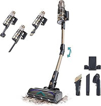 Cecotec Aspiradora Escoba sin Cable Conga Rockstar RS90 Pet Flex. 600W, Potencia de Succión 160AW, 40kPa, Modo Auto, Cepillo Animales y Tubo Flexible, Limpia hasta 140m2 sin parones en Modo Eco