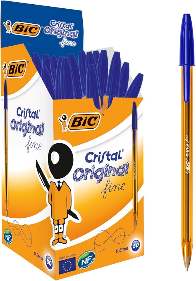Exacompta - Réf. 410000E - Paquet de 100 chemises rigides Forever® 220 g/m2 - chemises 100% recyclées et certifiées Ange Bleu - dimensions 24 x 32 cm para format A4 - 10 couleurs assorties