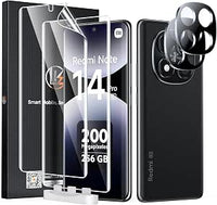 LK 2+2 Protección Pantalla Film TPU for Xiaomi Redmi Note 14 Pro 5G, 2pcs Protección Ecran para Xiaomi Redmi Note 14 Pro 5G et 2PCS Protección Cámara Anti-Rayures et sin Bulles Ultra-HD