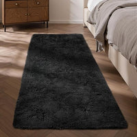 Alfombras Sour Lemon para sala de estar 80x160cm, alfombra larga para dormitorio, alfombra lavable antideslizante, mullida, peluda, suave, moderna, alfombra de piso al lado de alfombras para niños