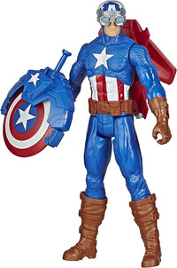 Avengers Figura Titan Con Accesorios Capitan América (Hasbro E73745L0)