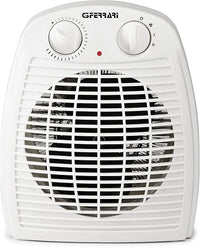 G3 Ferrari G60001 Calefactor de Ventilador, Plástico, Color Blanco