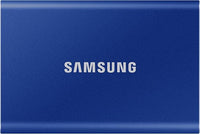 Samsung T7 Portable SSD - 1 TB - USB 3.2 Gen.2 External SSD Indigo Blue (MU-PC1T0H/WW)