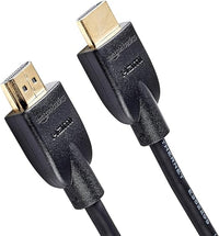 Amazon Basics Cable HDMI 4K de 0.9 m, Alta Velocidad de 18 Gbps con Ethernet, 4K@60 Hz, 2160p, Negro