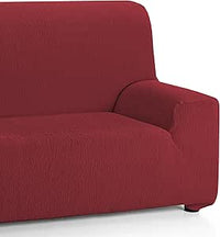 Martina Home Emilia Housse élastique pour canapé 3 Places Bordeaux de 170 à 220 cm de Large