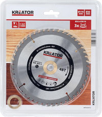 Disco sierra madera 170 mm 48 dientes Kreator