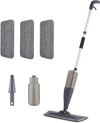 Amazon Basics Balai Vaporisateur para Nettoyage Sec y Humide des Sols, con 3 Serpillières Lavables y Un Grattoir