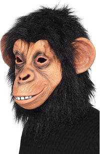 Smiffys Máscara de chimpancé, cubre toda la cabeza Halloween, Carnaval