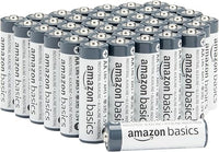 Amazon Basics - Paquete de 40 pilas industriales alcalinas AA, 1,5 voltios, vida útil de 5 años