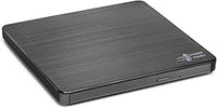 Hitachi-LG GP60 Unidad DVD externa, Slim Portable DVD Burner/Writer/Player for Laptop, Windows and Mac OS Compatible, USB 2.0, 8x Velocidad de lectura/escritura - Negro