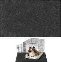 Alfombrilla para jaula y caseta de perro para proteger suelos, antideslizante, impermeable, forro de alfombrilla para jaula de perro para entrenamiento en caseta, protege los suelos del desgaste y los