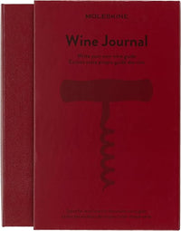 Moleskine, Weinjournal, Themen-Notizbuch, Hardcover-Notizbuch, um Ihre Weine zu sammeln und zu organisieren, Große Format 13 x 21 cm, 400 Seiten
