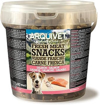 Arquivet Snacks de Carne Fresca de Salmón, 800g, para Perros Adultos