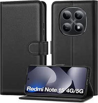 ivencase Funda para Xiaomi Redmi Note 15 5G / 4G, Negro