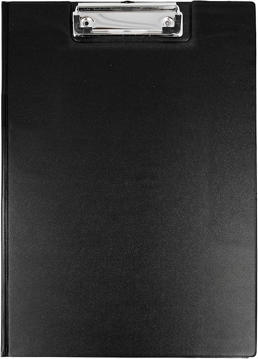 Westcott Klemmbrett-Mappe, für A4, Kunststoff, schwarz, E-17104 BLACK