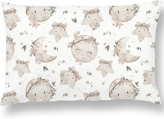 Taie d'oreiller para Enfant de Taille 33x45 en Coton Oeko-TEX - Funda Coussin Douce y Confortable - Taie Oreiller Enfant - Idéal para la Chambre du Tout-Petit - Adapté para coussin enfant maternelle