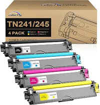 colorfly TN241 TN245 Toner TN 241 Cartucho de Toner Compatible para Toner Brother TN241 TN245 para Brother DCP-9020CDW DCP-9015CDW HL-3140CW MFC-9330CDW MFC-9340CDW MFC-9140CDN HL-3150CDW HL-3170CDW