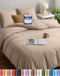 Utopia Bedding Funda Nordica Cama 105 200x200, Beige