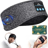Auriculares para Dormir Regalos Originales para Hombre Mujer: Amigo Invisible Regalos Antifaz para Dormir Auriculares para Dormir con Ultrafinos HD Estéreo Altavoces, Orejeras Antiruido para Dormir
