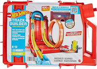 Hot Wheels Track Builder Caja Lata de Gasolina Set de Pistas para Coches de Juguete (Mattel HDX78)