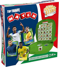 Top Trumps Match Juego de Mesa de Fútbol - Juego De Memoria 4 Años + para 2 Jugadores - Las Leyendas más Grandes del fútbol Mundial – desafío Ideal para Verdaderos fanáticos